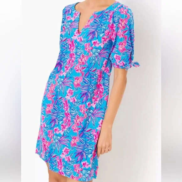 easley t shirt dress Lilly Pulitzer Easley Short Sleeve Dress